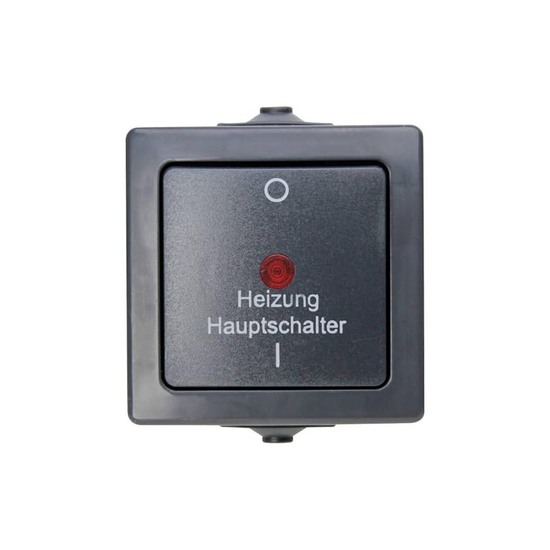 Kopp Nautic 565315003 Heating Main Switch Surface-Mounted for Sauna, 250
