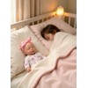 Aniiyy 10 Inch Silicone Newborn Baby Doll, Open Mouth Lifelike