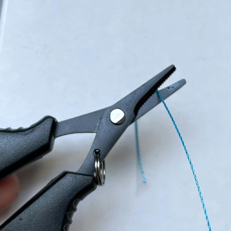 Fishing Braid Scissors, Stainless Steel Line Cutter for Saltwater &