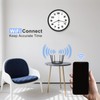 OCEST 10 Inch Smart Analog Wall Clock, Auto Time Sync