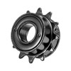 Hycline Single Speed Bicycle Freewheel 12T, Bike Freewheel - BLACK