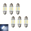 FICBOX Boat Navigation LED Bulb, 12V 31mm Marine Replacement for