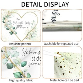 Hochzeitsherz zum Ausschneiden,dellyy Herz zum Ausschneiden Hochzeit,Hochzeitsspiele für das Brautpaar,hochzeitsdeko,Herz zum Ausschneiden Hochzeit Geschenke,standesamt deko (Grün)