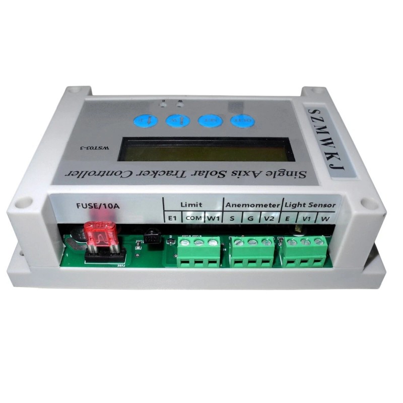 SZMWKJ Single Axis Solar Tracker Controller W/ Wind Spd Sensor