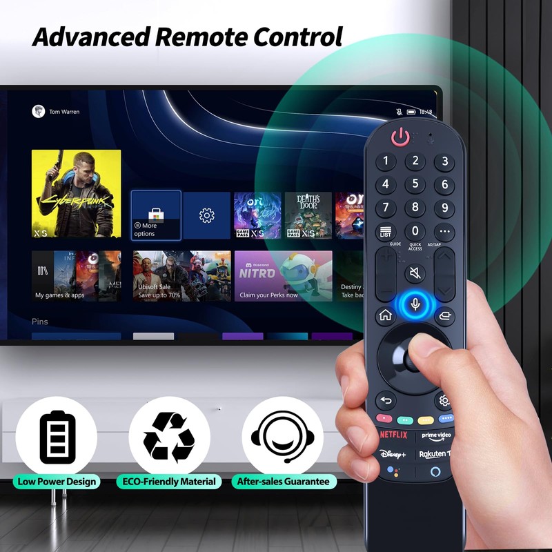 Magic Remote for LG Smart TV Remote Control with Pointer