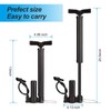Witheeyou Bike Pump, Bicycle Tire Inflator Portable, Bike Floor Pump