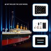 YEABRICKS LED Light for -10294 Creator Expert Titanic Building Blocks