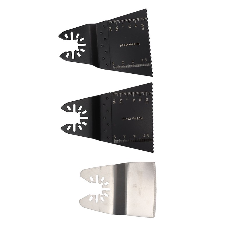 35PCS Multitool Blade High Carbon Steel Wear Resistant Incisive Oscillating