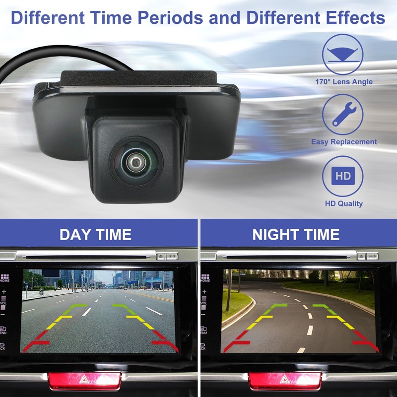 Rear View Backup Camera Compatible with Honda Accord 2014-2017 Reverse