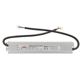 Garosa LED Power Supply Driver 100-264V to 24V 60W 2.5A IP67 Aluminum Shell IP67 LED Driver Transformer for LED Bulbs Spotlights Strips Street Lights Ceiling Lights