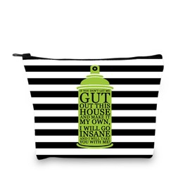 B-Juice Musical Makeup Bag B-Juice Lovers Gifts B-Juice Gifts for Women B-Juice Inspire Gifts B-Juice Zipper Pouch (IF You DON'T LET ME CA)