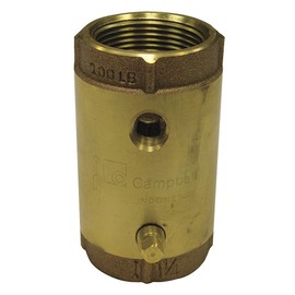 Campbell - CVB-5TLF - Spring Check Valve with Taps, 1-1/4 In.