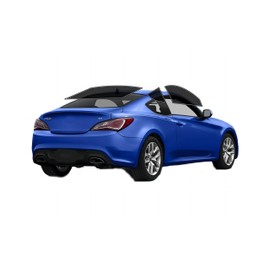AUTOTEK Precut Windows Tint Film All Sides Cars Sun Blocking Protection Privacy Anti Shatter Glass 2 Ply Film Any Tint Shade kit for Hyundai Genesis Coupe 2010-2016