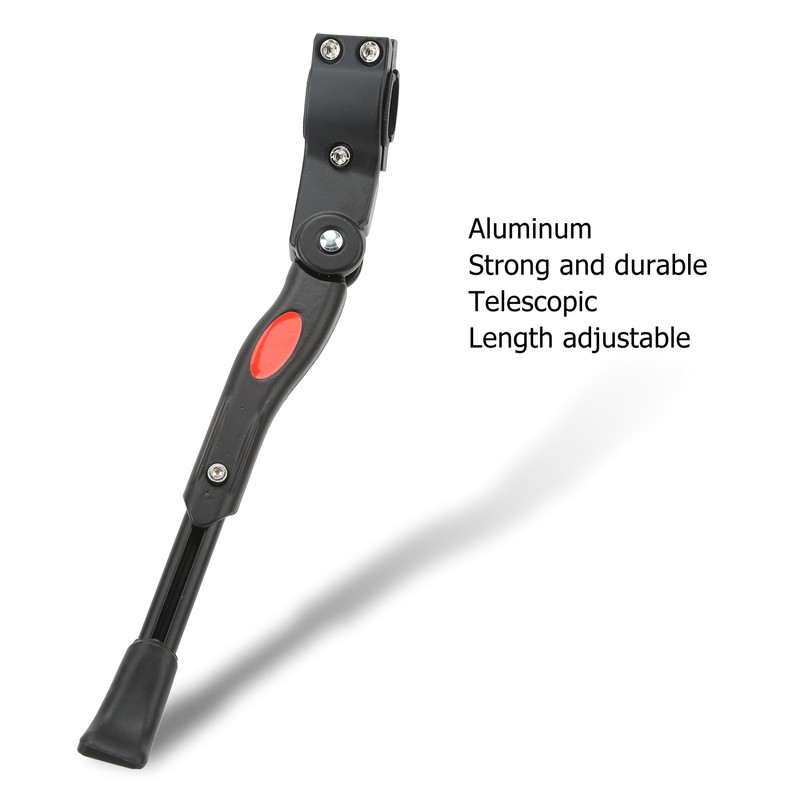 Bike Side Support Aluminum Telescopic Skid Resistance Adjustable Bike Rear