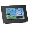 Weather Clock with Color Touch Screen Backlight Indoor Outdoor Thermometer