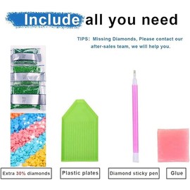 KYFQSDZ Pooh Diamond Painting Kits for Adults Beginners,Cartoon Diamond Art Kit,DIY Full Round Drill Diamond Dot Gem Art Kits for Adults,Home Wall Decor12x16