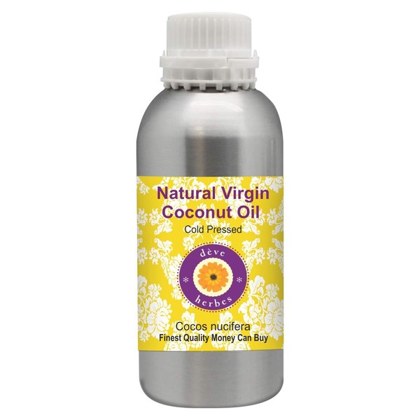 Deve Herbes Natural Virgin Coconut Oil (Cocos nucifera) Cold Pressed