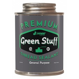 JOMAR VALVE - THE GREEN STUFF General Purpose Thread Sealant, 16oz, Can