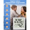 Digital Hygrometer Thermometer Mini, Indoor Room Temperature Monitor and Humidity