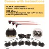 Sidi LED Grill Lights for Jeep Wrangler JL JLU 2024