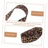 NOLITOY 2Pcs Adjustable Fixed Leopard Headbands for Wig Caps Elastic
