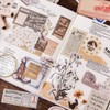 Ta Merry 120 Pcs Flake Seal Collage Material Stickers Labels