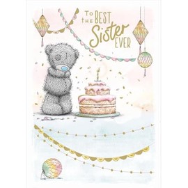 Me To You Bear Best Sister Birthday Card