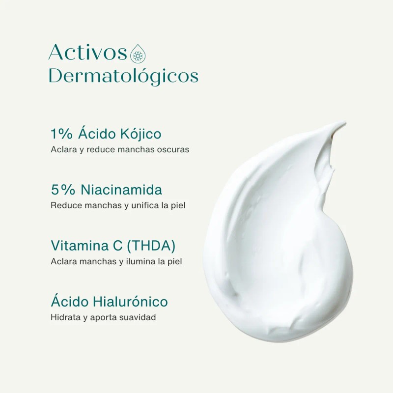 Crema Despigmentante Ácido Kojico Quita Manchas Obscuras
