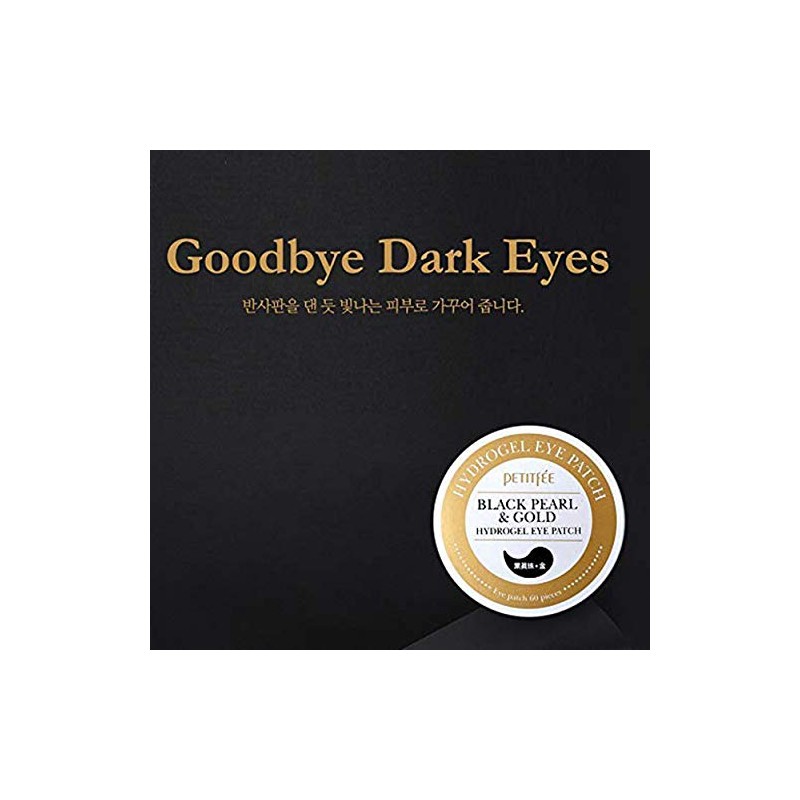 PETITFEE Black Pearl & Gold Hydrogel Eye Patch 60 x