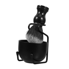 Baluue 1set Shaving Brush Kit for Men Includes Brush Bowl Stand for Daily Use and Barbershop Shaving