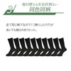 Fukusuke 155N58A8 Men's Business Crew Length Socks, 10 Pairs Set,