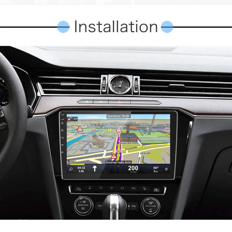 GEARELEC 10" Car Stereo Radio 2+32GB Android Carplay FM GPS