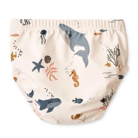 LDIOIF Toddler Boys Girls Swim Diapers Washable Reusable Swimming Diaper BPA Free Swimmers Dolphin Waterproof Swim Pants 2-3T