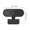 HD Computer Camera 1080P Plug and Play Adjustable PC Webcam