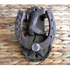 Coast Guard Cast Iron USCG Horseshoe Door Knocker Housewarming Gift