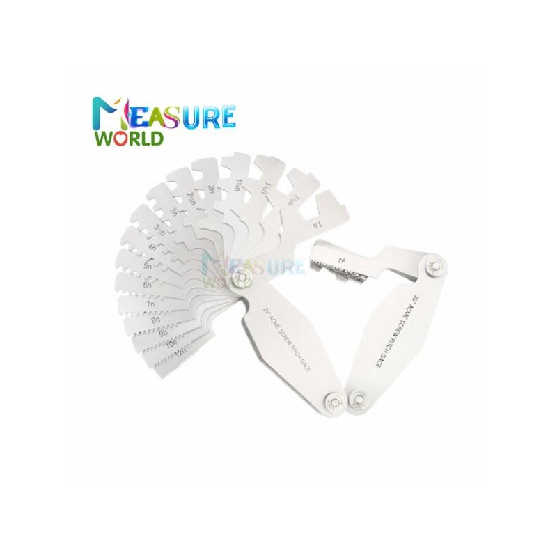 ACME T 나사 게이지 ACME 29 / TR30 옵션 피치