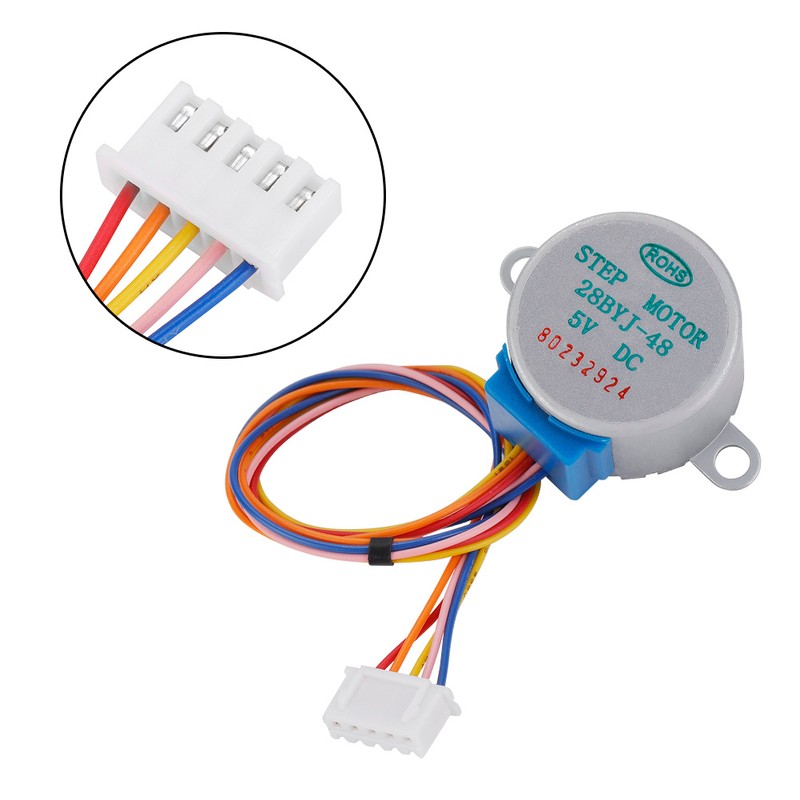 5 pcs /set DC 5V 4-Phase 5-Wire Stepper Motor Micro