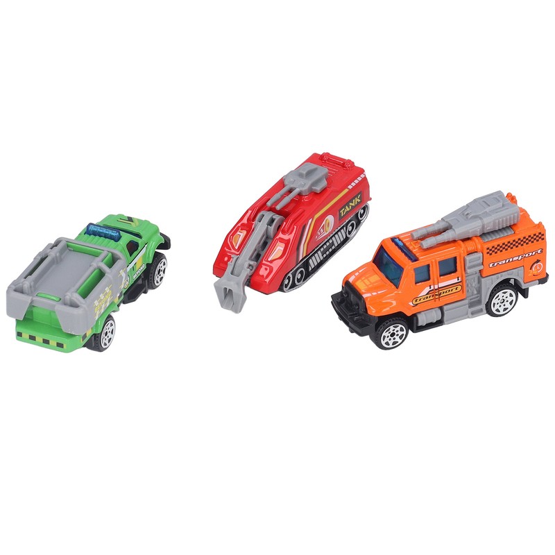 6pcs 1:64 Alloy Diecast Vehicle Model Simulated Exquisite Car Model