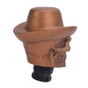 Skull Head Gear Shift Knob with 3 Adapters Cool Looking