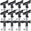 Zhengmy 12 Pcs Airless Paint Sprayer Tips Reversible Spray Tips