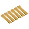 QUARKZMAN Pack of 6 Bento Box Strap Lunch Boxes Strap