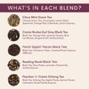 Loose Leaf Tea Sampler – 5 Caffeinated Blends Including Creme