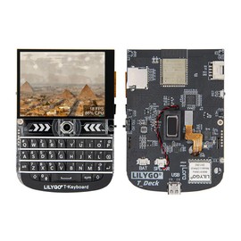LILYGO T-Deck ESP32-S3 LoRa BLE WiFi TTGO Module LoRaWAN Long Range Development Board with 2.8 Inch LCD Display (433 MHz)