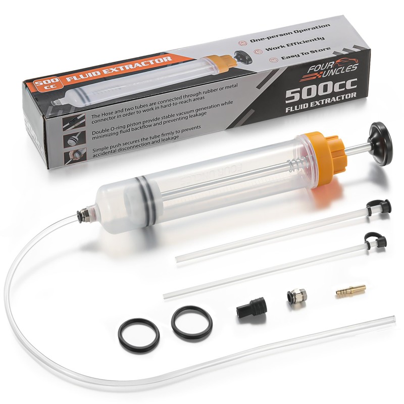 FOUR UNCLES Fluid Extractor & Filling Pump for Easy Oil