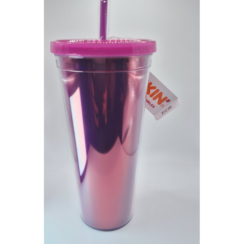 Dunkin' Donuts NEW DUNKIN DONUTS 24 OZ PURPL HEARTS VALENTINES