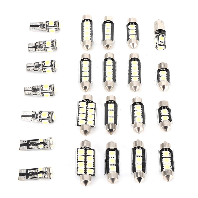 Bombillas de luz de coche,23 piezas Bombillas de luz LED