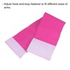 PATIKIL 11.8x2.8 Soccer Captain Armband, 4Pcs Nylon Elastic Protective Arm
