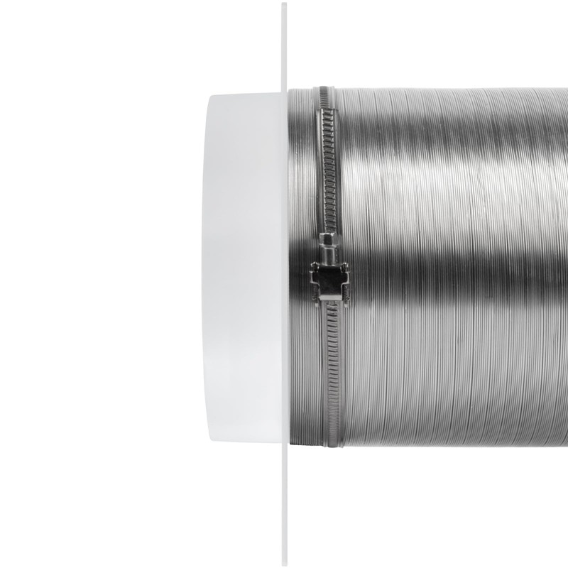 Vent Systems 150mm Ventilation Duct Connector Flange Straight Ventilation Pipe