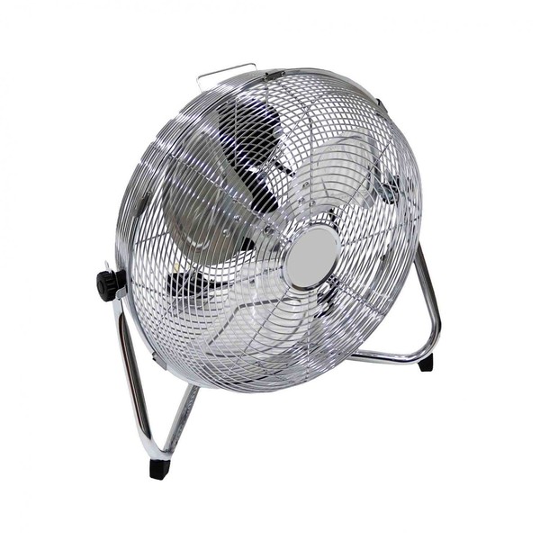 CHROME VELOCITY FAN COOLING 14" FAN 3 SPEED CONTROL USE HOME OFFICE INDOOR NEW