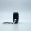 Ring Case with Keychain – Portable Velvet Jewelry Box for